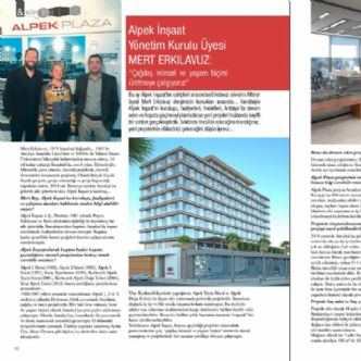 Alpek Plaza - More&More Dergisi - Röpörtaj - Şubat 2016