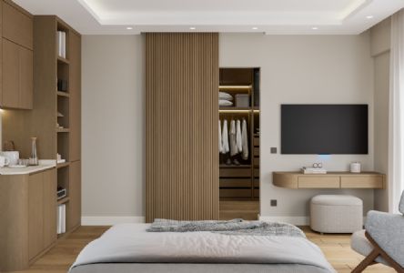 Kemer Villa 2 Ebeveyn Yatak Odası
